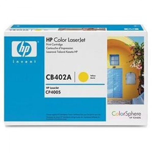 Original Genuine HP 642A Yellow CB402A Toner for HP CP4005n and CP4005dn